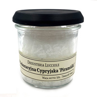 Sól Dekoracyjna Cypryjska `Piramidki` w słoiczku